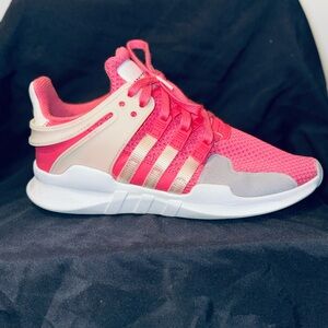 Adidas Bold Pink and Cream Sneakers
